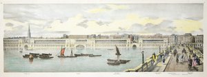 ニューロンドンブリッジのツインブリッジプロジェクト、1802 作： George Dance